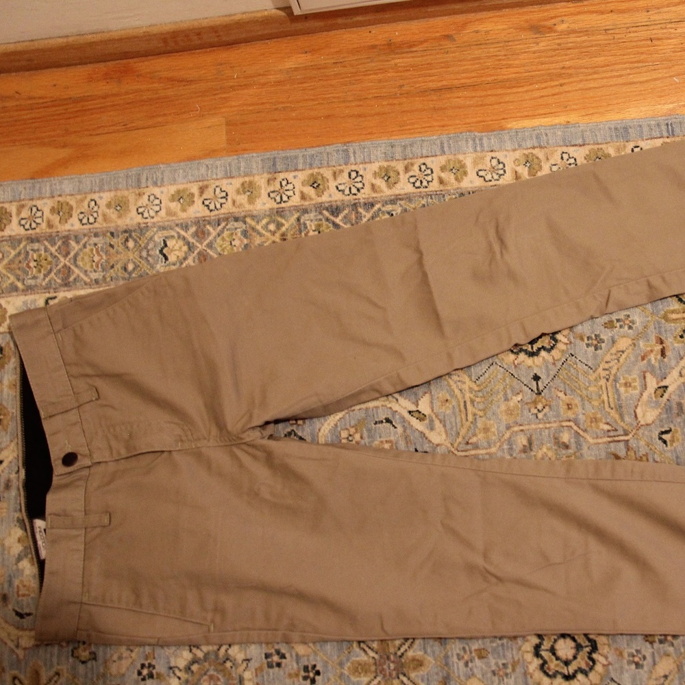 Boys Volcom Slim Fit Khaki Pants Size 27/14Y
